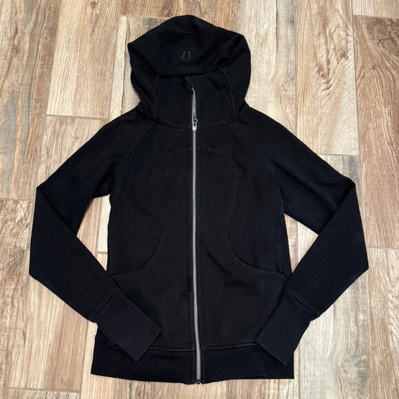 Lululemon Black Scuba Sweater - Picture 2 of 5